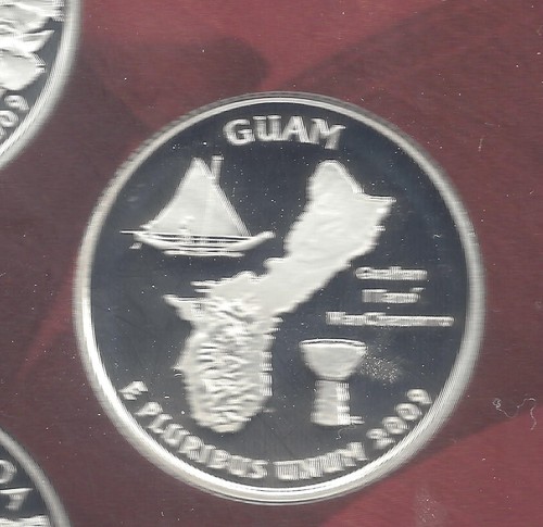 2009 silver proof guam - silver, u.s.
